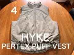 2026年最新】HYKE pertex puff vestの人気アイテム - メルカリ