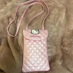 Hello Kitty キルティングバッグ ピンク