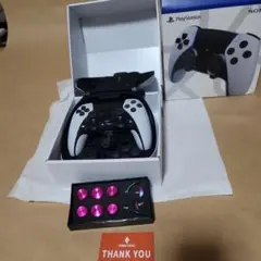 美品:3点セットDualSense Edge ワイヤレスコントローラー