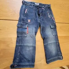 エンジェルブルー　七分丈パンツ