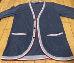 FRED PERRY ネイビー カーディガン Mサイズのサムネイル