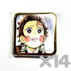 鬼滅の刃 DAINING お楽しみくじ 遊郭編 スクエア缶バッジ 炭治郎