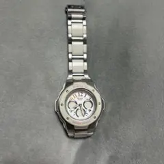 Baby-G 腕時計 MSG-302C シルバー/ホワイト