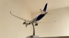 hogan A350 Scandinavian Airlines 飛行機模型美品のサムネイル