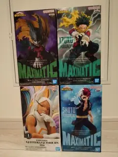 僕のヒーローアカデミア フィギュア 4点セット売り　緑谷出久 轟焦凍 ミルコ