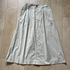 MHL. ROUGH COTTON CANVAS スカート　ベージュ　サイズⅠのサムネイル