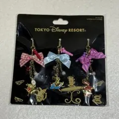 東京ディズニーリゾート 不思議の国のアリス ストラップ 3個セットのサムネイル