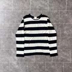 DIGAWEL ディガウェル L/S Tシャツ ボーダーカットソー Lのサムネイル