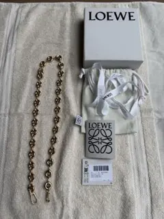 激レア】LOEWE ロエベ ネックレス型ボールペン ゴールド 青インク Q55
