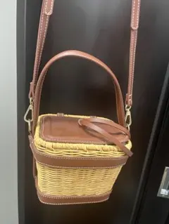 ZARA かごバッグ