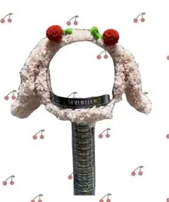 carat棒　ペンライトカバー　うさぎ　さくらんぼ　編み物