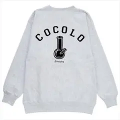COCOLO BLANDココロブランド グレー スウェット トレーナー M 長袖