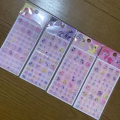 タイルシール　マイリトルポニー4枚セット