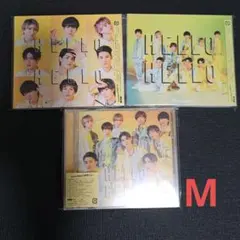 (美品)Snow Man HELLO HELLO 初回限定盤 CD+DVD3形態