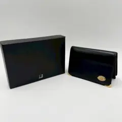 dunhill 名刺入れ カードケース ブラック ゴールド金具のサムネイル