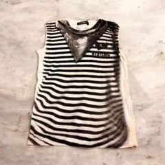 空*♡様 HYSTERIC GLAMOUR ストライプ Tシャツ 100cm ノ