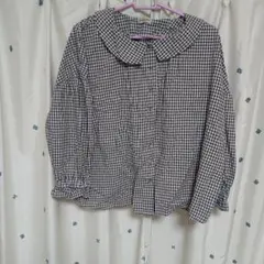 サマンサモスモス　SM2 チェック　ブラウス