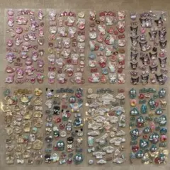 サンリオ　立体　シール　8枚セット