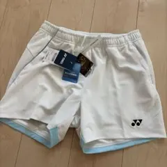 YONEX ウィメンズニットショートパンツ ホワイト L 25070のサムネイル