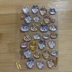 【正規品】ボンボンドロップシール　ちいかわ　ハチワレ　うさぎ