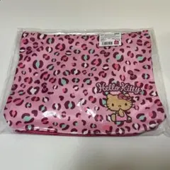 【新品未開封】ハローキティ 底マチボアトートバッグ ヒョウ柄 ギャル ピンク
