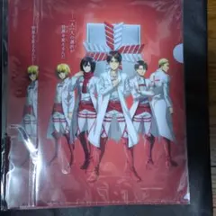 進撃の巨人 クリアファイル 献血コラボ