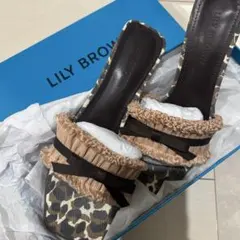 リリーブラウン　ミュールのサムネイル