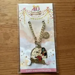 ディズニー　40周年　アンバサダーホテル　ハイピリオンラウンジ　チャーム　ミニー