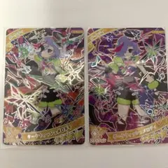 アイプリ　ひみつのアイプリ　ダークウィッシュメロディ　ダークチィ　２枚セット