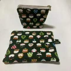 ポーチ　2点　ハンドメイド