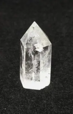 【天然石】水晶 六角柱 ポイント 38mm No047