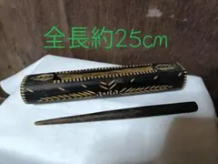 木製スリットドラム 打楽器 パーカッション バチ付 癒し系 民族楽器