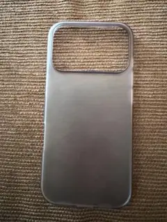 iPhone17Proパワーサポート エアージャケット（スモークマット）