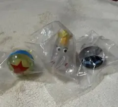 ピクサーキャラクター ファッションリング 3点セット