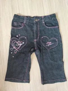 mezzo piano ブラックデニム 130サイズ