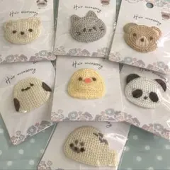 【新品】可愛い ヘアコームピン 7点 セット セリア 前髪クリップ ベビー