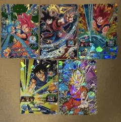 スーパードラゴンボールヒーローズ 孫悟空 5枚セット