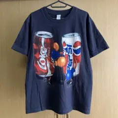 コカコーラ クルーネック 半袖 Tシャツ タイダイ柄 S 灰 綿 カジュアル 