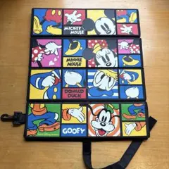 ディズニーリゾート ポータブルクッション　折りたたみ座布団　ミッキー　ミニー　②