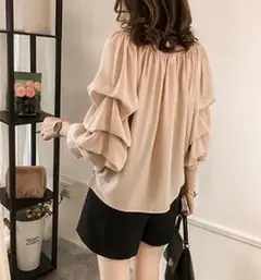 値下げしました‼️レディース//シフォントップス//