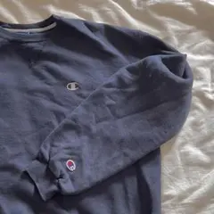 Champion ネイビー スウェット Lサイズ