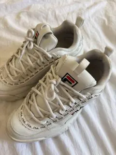 FILA ホワイトスニーカー 24cmのサムネイル