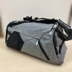 グレー ボストンバッグ ポリエステル製のサムネイル