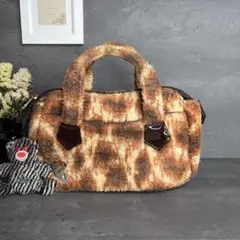 ヴィヴィアン ウエストウッド ハンドバッグ オーブ レオパード ヤスミン