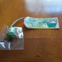 御当地キティ　大分限定　カボス風呂バージョン