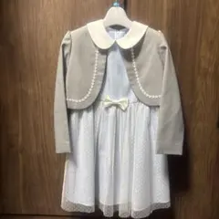 美品　ショパン フォーマルワンピース ボレロ セット チュール 卒園式 入学式