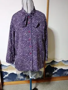 ツハル tsuharu 野花柄総刺繍セーラーカラーブラウス - メルカリ