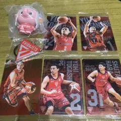 B.LEAGUE Tiny mascotジャンボくん/カード/キーホルダー