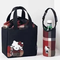 Sweet 巾着つきトート＆保冷・保温ペットボトルホルダー2点セット 箱で発送