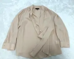 セオリー セオリー TIE SCARF TOP CS ボウタイ ブラウス M